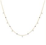 Load image into Gallery viewer, Bezel Set Oval Lab Grown Diamond Mangalsutra – 10K/14K/18K Gold – IGI Certified