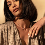 Load image into Gallery viewer, Minimalist Oval Lab Diamond Mangalsutra in 10K/14K/18K Gold – IGI Certified | Yellow, White, Rose