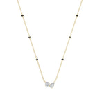 Load image into Gallery viewer, Toi et Moi Lab Grown Diamond Mangalsutra – Pear & Round – 10K/14K/18K Gold – IGI Certified