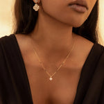 Load image into Gallery viewer, Princess Cut Solitaire Diamond Mangalsutra in 14K/18K Gold | IGI Certified