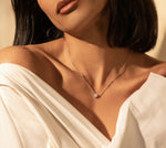 Load image into Gallery viewer, Round Lab Grown Diamond Mangalsutra Necklace – 10K/14K/18K Yellow, White or Rose Gold – IGI Certified