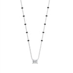 Load image into Gallery viewer, Solitaire Diamond Mangalsutra with IGI Certified Lab-Grown Diamonds (0.50–5.00 Ct)
