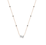 Load image into Gallery viewer, Toi et Moi Lab Grown Diamond Mangalsutra – Pear & Round – 10K/14K/18K Gold – IGI Certified