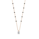 Load image into Gallery viewer, Emerald Cut Lab Grown Diamond Mangalsutra – 10K/14K/18K Yellow, White or Rose Gold – IGI Certified