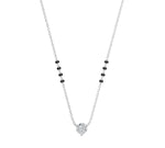 Load image into Gallery viewer, Round Lab Grown Diamond Mangalsutra Necklace – 10K/14K/18K Yellow, White or Rose Gold – IGI Certified