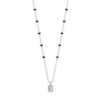 Load image into Gallery viewer, Emerald Cut Lab Grown Diamond Mangalsutra – 10K/14K/18K Yellow, White or Rose Gold – IGI Certified