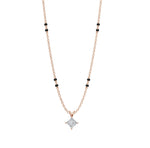 Load image into Gallery viewer, Princess Cut Solitaire Diamond Mangalsutra in 14K/18K Gold | IGI Certified