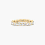 Load image into Gallery viewer, Lab Grown Diamond Eternity Band Ring | 0.50 to 2.00 CTW | Round Cut Full Eternity Style