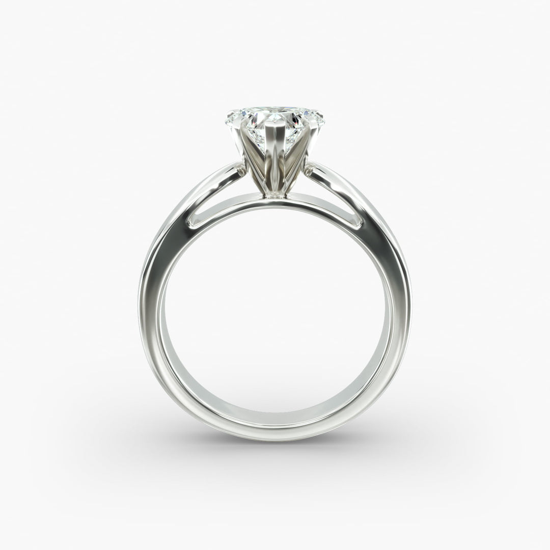 Heart Cut Lab-Grown Diamond Ring | 0.50–5.00 Carat | IGI Certified | Yellow, White & Rose Gold