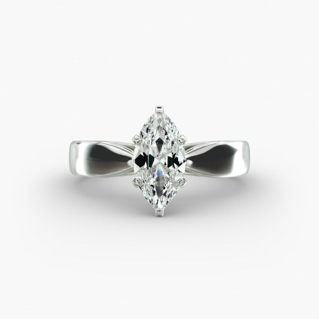 Marquise Cut Lab-Grown Diamond Ring | 0.50–5.00 Carat | IGI Certified