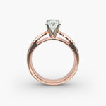 Load image into Gallery viewer, Oval Cut Lab-Grown Diamond Ring | 0.50–5.00 Carat | IGI Certified | Yellow, White & Rose Gold