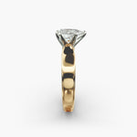 Load image into Gallery viewer, Pear Shaped Lab-Grown Diamond Engagement Ring | 0.50–5.00 Carat | IGI Certified | Yellow, White & Rose Gold