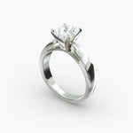 Load image into Gallery viewer, Princess Cut Bold Style Lab-Grown Diamond Ring | 0.50–5.00 Carat | IGI Certified | Yellow, White, Rose Gold