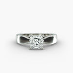 Load image into Gallery viewer, Princess Cut Bold Style Lab-Grown Diamond Ring | 0.50–5.00 Carat | IGI Certified | Yellow, White, Rose Gold
