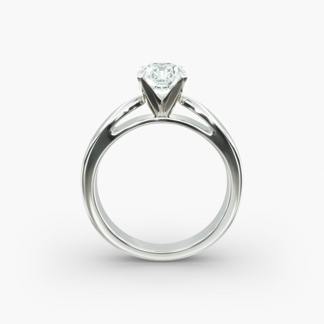 Radiant Cut Lab-Grown Diamond Solitaire Ring | 0.50–5.00 Carat | IGI Certified | Yellow, White & Rose Gold