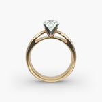 Load image into Gallery viewer, Round Brilliant Lab-Grown Diamond Engagement Ring | 0.50–5.00 Carat | IGI Certified | Yellow, White & Rose Gold
