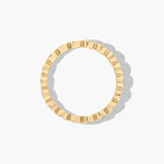 Load image into Gallery viewer, 1.14 CT Round Diamond Bezel Set Eternity Band in Gold | 19 Stone Wedding Ring