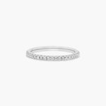 Load image into Gallery viewer, 0.18 Carat Round Diamond Band Ring – Lab Grown Stacking Ring with 23 Stones
