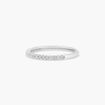 Load image into Gallery viewer, 0.18 Carat Round Diamond Band Ring – Lab Grown Stacking Ring with 23 Stones