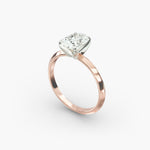 Load image into Gallery viewer, Oval Cut Lab Grown Diamond Solitaire Ring | 0.50 –5.00 Carat | Classic Band | IGI Certified | 10K/14K/18K Yellow, White, Rose