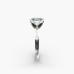 Load image into Gallery viewer, Oval Cut Lab Grown Diamond Solitaire Ring | 0.50 –5.00 Carat | Classic Band | IGI Certified | 10K/14K/18K Yellow, White, Rose