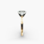 Load image into Gallery viewer, Oval Cut Lab Grown Diamond Solitaire Ring | 0.50 –5.00 Carat | Classic Band | IGI Certified | 10K/14K/18K Yellow, White, Rose