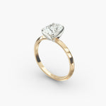 Load image into Gallery viewer, Oval Cut Lab Grown Diamond Solitaire Ring | 0.50 –5.00 Carat | Classic Band | IGI Certified | 10K/14K/18K Yellow, White, Rose