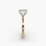 Load image into Gallery viewer, Oval Lab Grown Diamond Solitaire Ring | 1.00–5.00 Carat | Classic Band | IGI Certified | 10K/14K/18K Yellow, White, Rose Gold