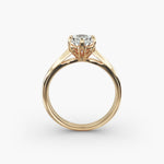 Load image into Gallery viewer, Round Lab-Grown Diamond Six-Prong Engagement Ring | Classic Solitaire | IGI Certified | 10K/14K/18K Gold