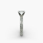 Load image into Gallery viewer, Oval Lab-Grown Diamond Ring – Milgrain Band Design | IGI Certified | 10K/14K/18K Gold