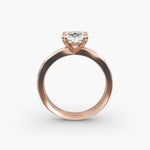 Load image into Gallery viewer, Princess Cut Lab-Grown Diamond Ring — 8-Prong Secure Setting | IGI Certified | 10K/14K/18K Gold