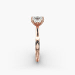 Load image into Gallery viewer, Princess Cut Lab-Grown Diamond Ring — 8-Prong Secure Setting | IGI Certified | 10K/14K/18K Gold