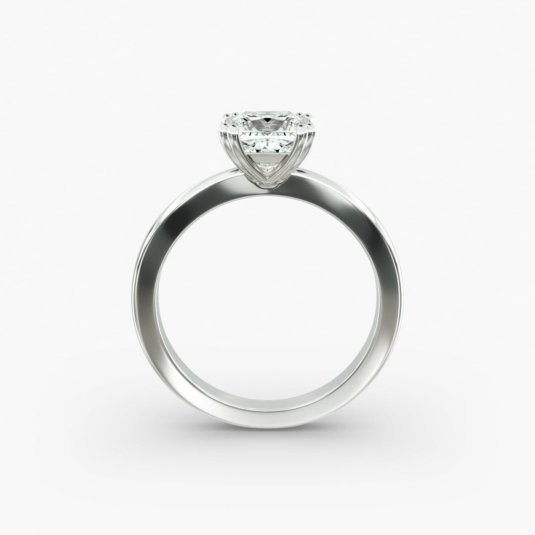 Princess Cut Lab-Grown Diamond Ring — 8-Prong Secure Setting | IGI Certified | 10K/14K/18K Gold