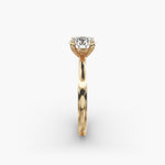 Load image into Gallery viewer, Round Cut Lab-Grown Diamond Solitaire Ring — 8 Prong | IGI Certified | 10K/14K/18K Gold