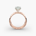 Load image into Gallery viewer, Round Brilliant Lab-Grown Diamond Dual Band Ring – Contemporary Designer Look | IGI Certified | 10K/14K/18K Gold