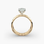 Load image into Gallery viewer, Round Brilliant Lab-Grown Diamond Dual Band Ring – Contemporary Designer Look | IGI Certified | 10K/14K/18K Gold