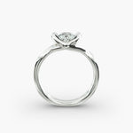 Load image into Gallery viewer, Oval Lab-Grown Diamond Double Band Ring – Modern Designer Style | IGI Certified | 10K/14K/18K Gold