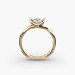 Load image into Gallery viewer, Oval Lab-Grown Diamond Double Band Ring – Modern Designer Style | IGI Certified | 10K/14K/18K Gold