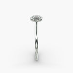 Load image into Gallery viewer, Cushion Lab-Grown Diamond Bezel-Set Engagement Ring | Sleek Low-Profile | IGI Certified | 10K/14K/18K Gold