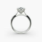 Load image into Gallery viewer, Round Cut Ten Prong Classic Lab-Grown Diamond Ring | 0.50–5.00 Carat | IGI Certified | Yellow, White, Rose Gold