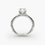 Load image into Gallery viewer, Cushion Lab-Grown Diamond Ring – Dual Band Style | IGI Certified | 10K/14K/18K Gold