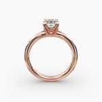 Load image into Gallery viewer, Emerald Lab-Grown Diamond Double Band Ring – Designer Style | IGI Certified | 10K/14K/18K Gold