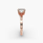 Load image into Gallery viewer, Oval Lab-Grown Diamond Double Band Ring – Designer Style | IGI Certified | 10K/14K/18K Gold