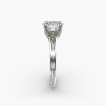 Load image into Gallery viewer, Oval Lab-Grown Diamond Double Band Ring – Designer Style | IGI Certified | 10K/14K/18K Gold