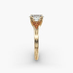 Load image into Gallery viewer, Oval Lab-Grown Diamond Double Band Ring – Designer Style | IGI Certified | 10K/14K/18K Gold