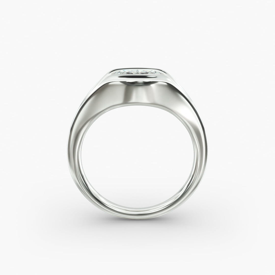 Oval Lab-Grown Diamond USA Style Ring – Unique Designer Look | IGI Certified | 10K/14K/18K Gold