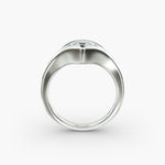 Load image into Gallery viewer, Pear Lab-Grown Diamond USA Style Ring – Unique Designer Look | IGI Certified | 10K/14K/18K Gold
