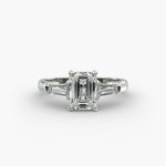 Load image into Gallery viewer, 1.40 CT Round & Baguette Lab Diamond Ring | C6 Diamonds