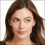 Load image into Gallery viewer, Round Diamond Six‑Prong Stud Earrings 0.50–10.00 Ctw in 10K/14K/18K White or Yellow Gold