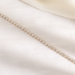 Load image into Gallery viewer, Ready to Ship – 6.70 CT Round Cut Lab-Grown Diamond Bracelet in 14K Yellow Gold